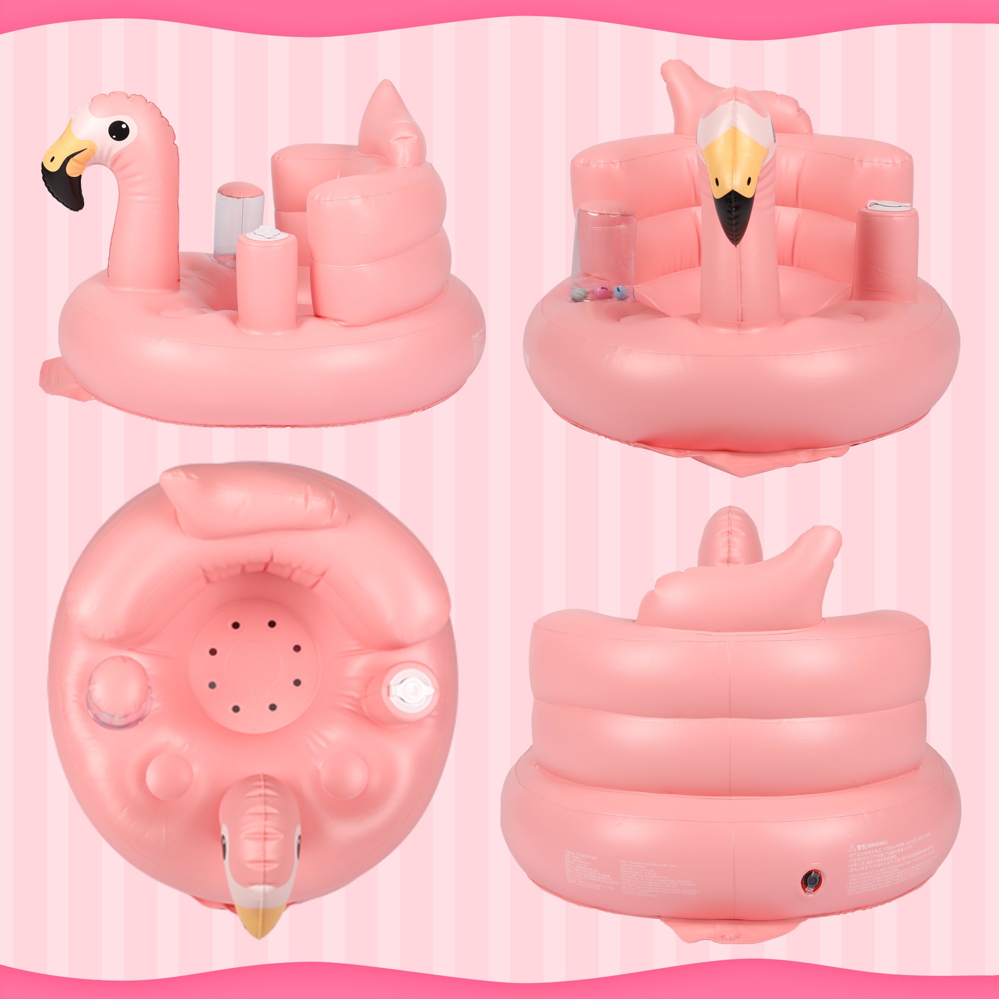 Flamingo Inflatable Baby Seat