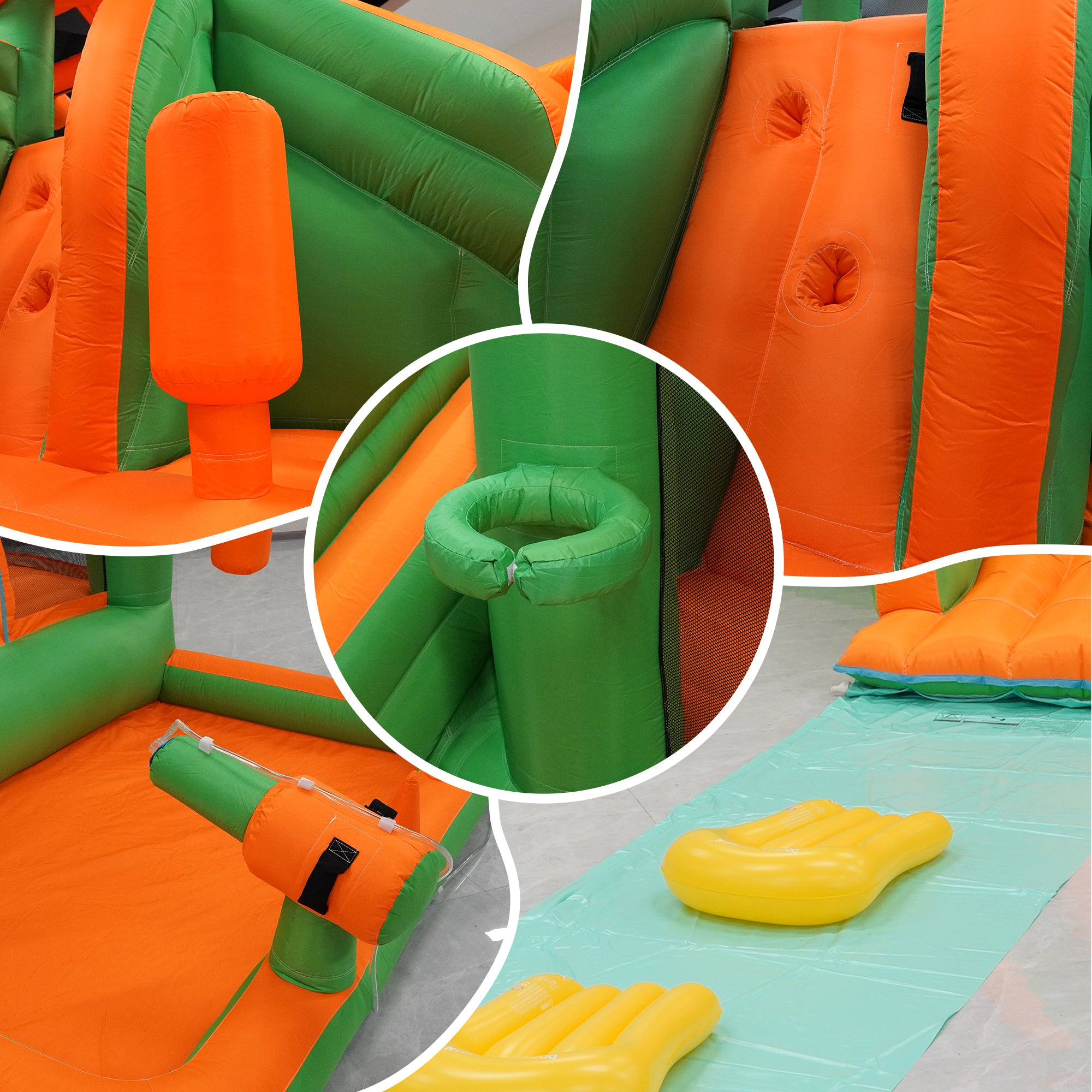 InflateFly Dual Slides Water Park