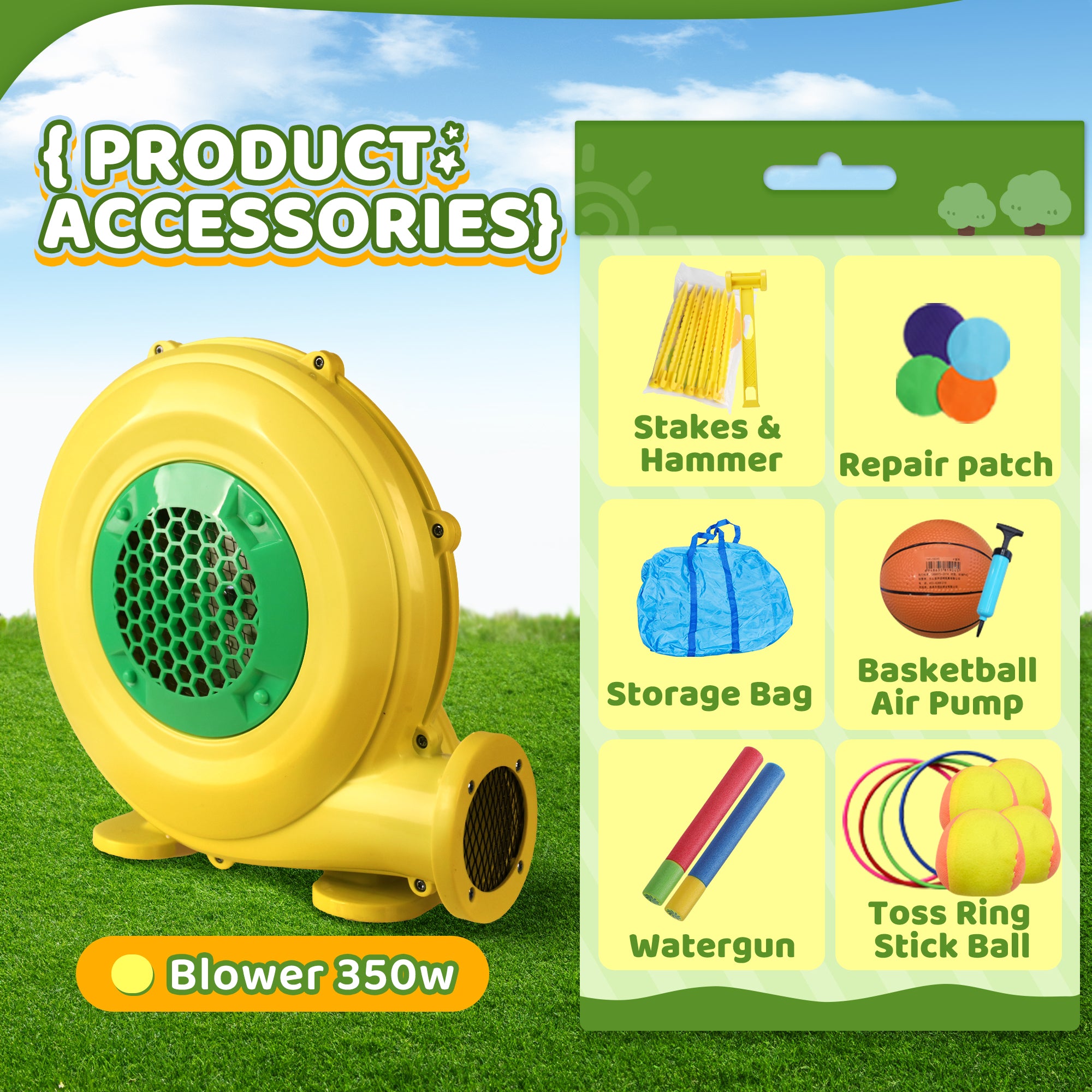 InflateFly Kitty Bounce House