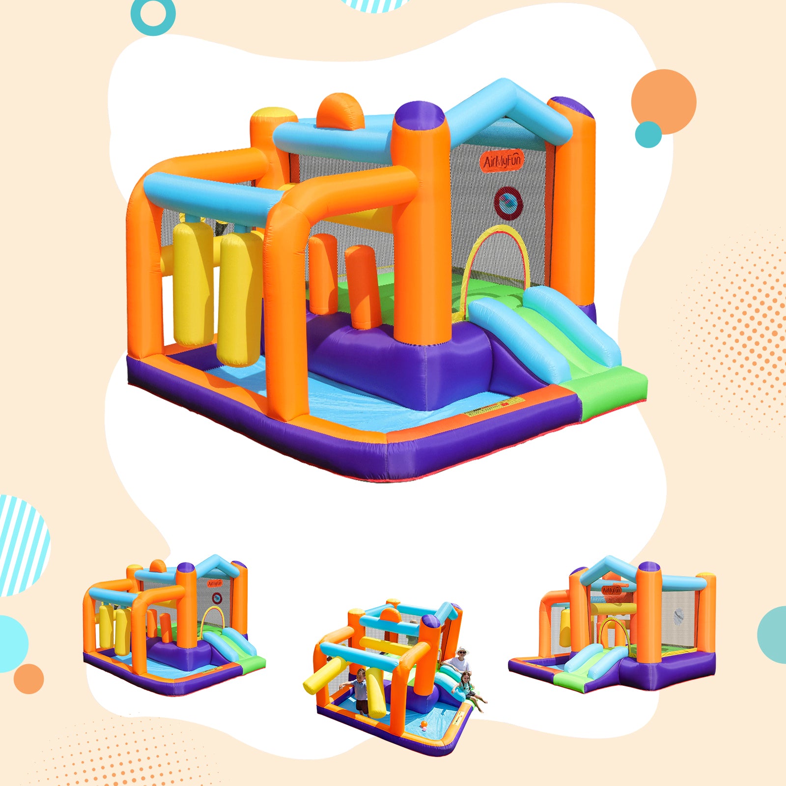 Obstacle Bounce Castle