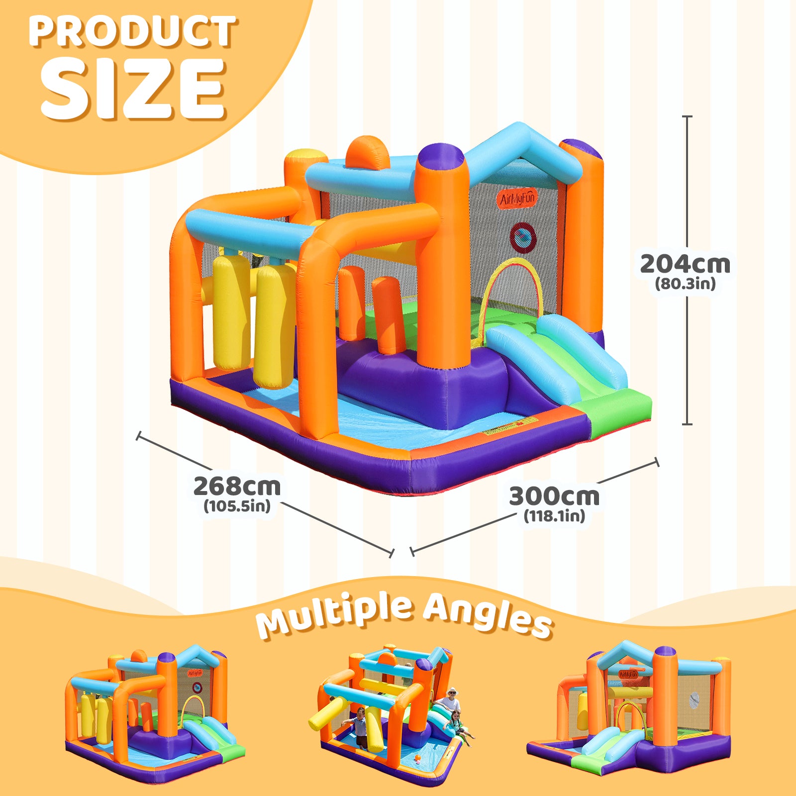 Obstacle Bounce Castle