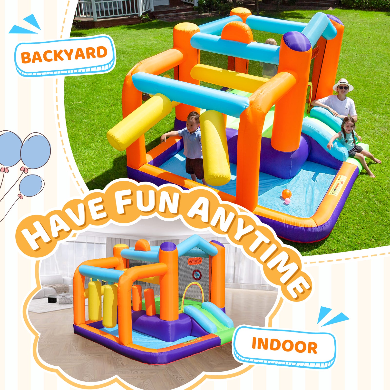 Obstacle Bounce Castle