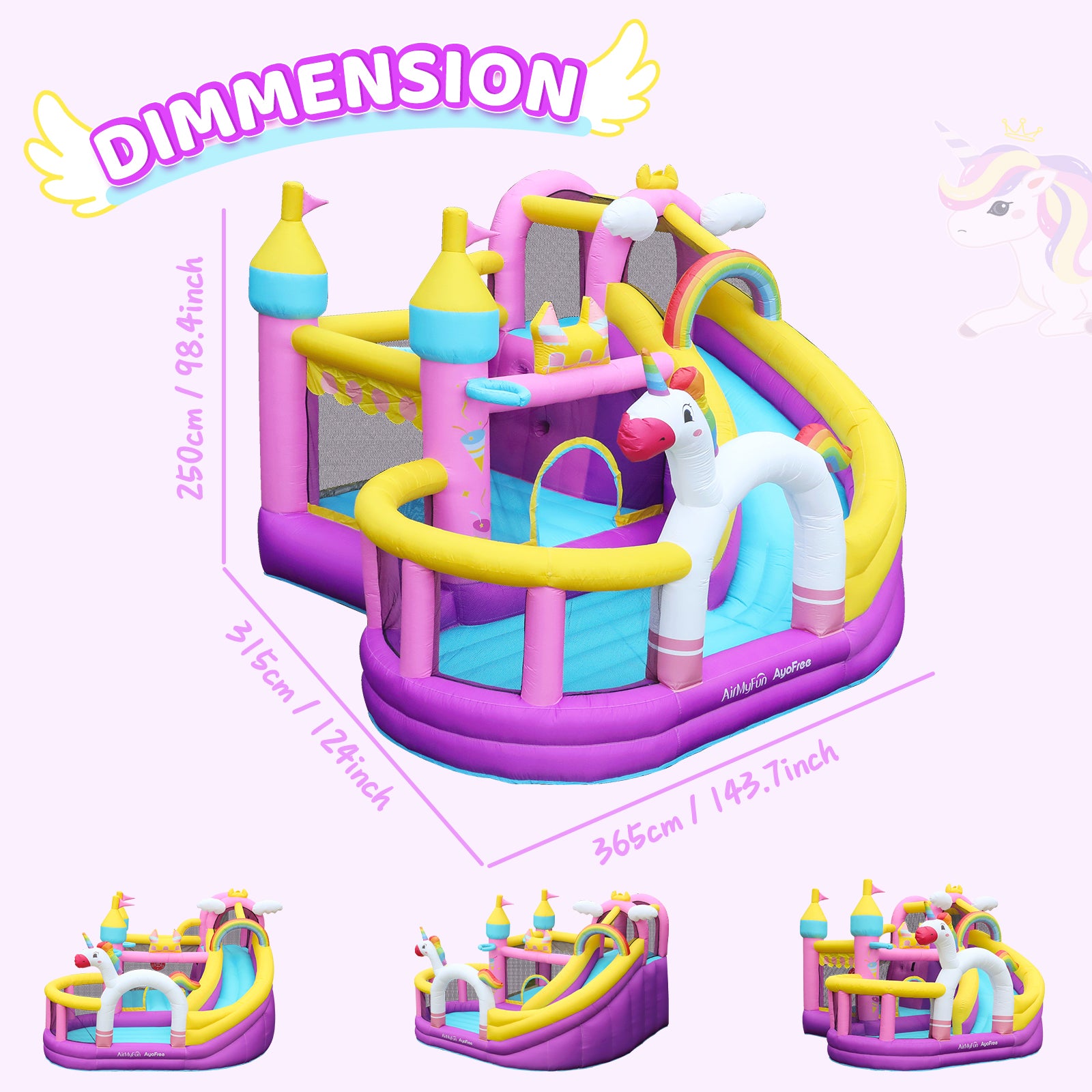 Unicorn Theme Bouncer
