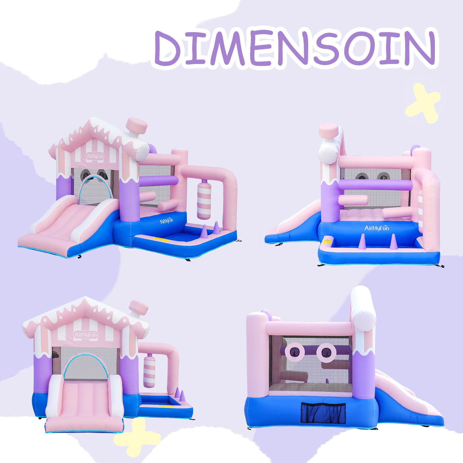 Pink Theme Bounce House