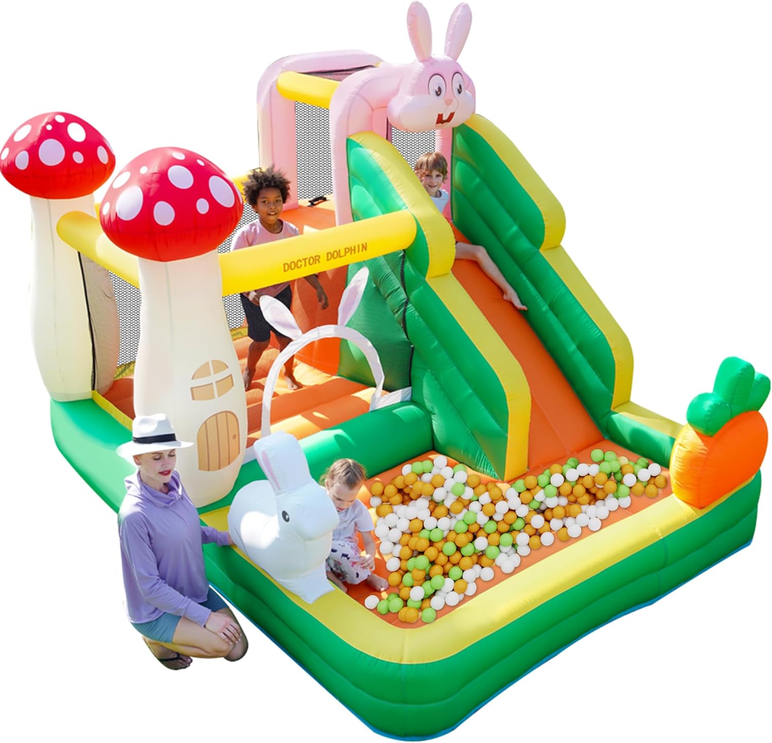 Bunny Theme Bounce House