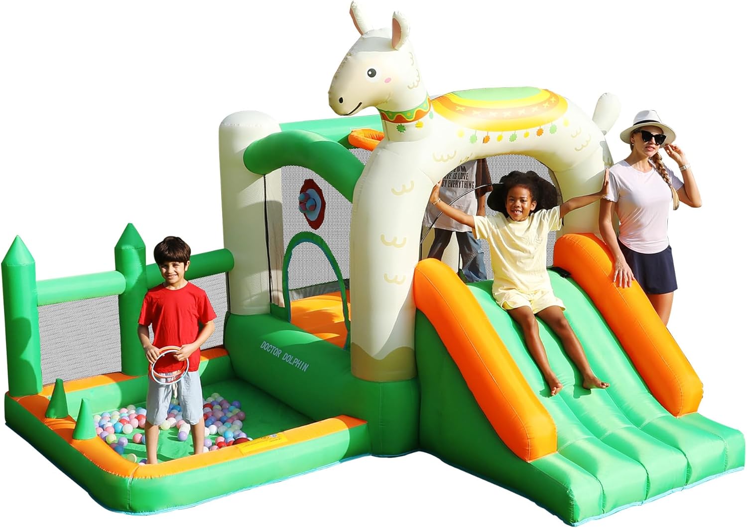InflateFly Alpaca Bouncy Castle