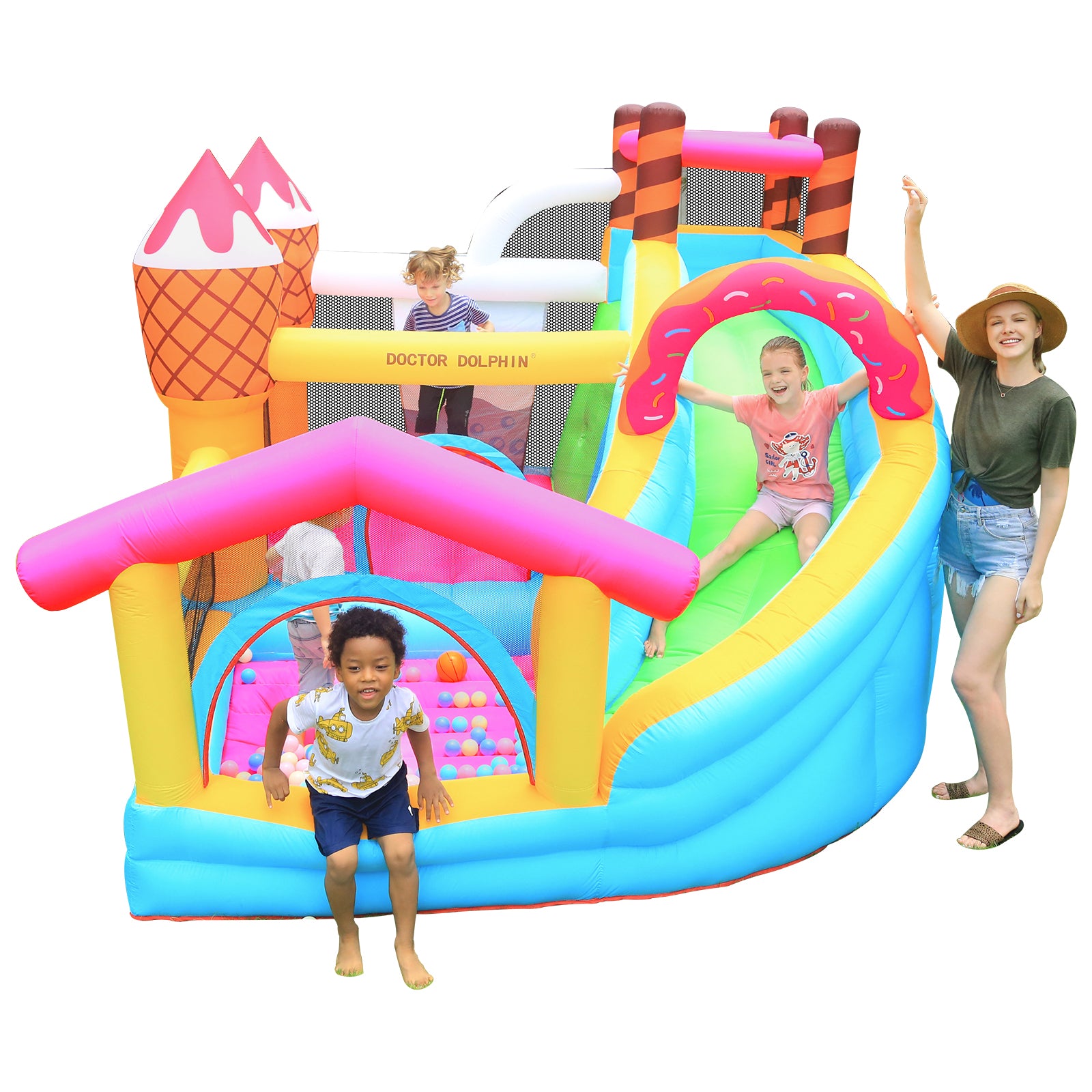 Ice Cream Theme Bounce House