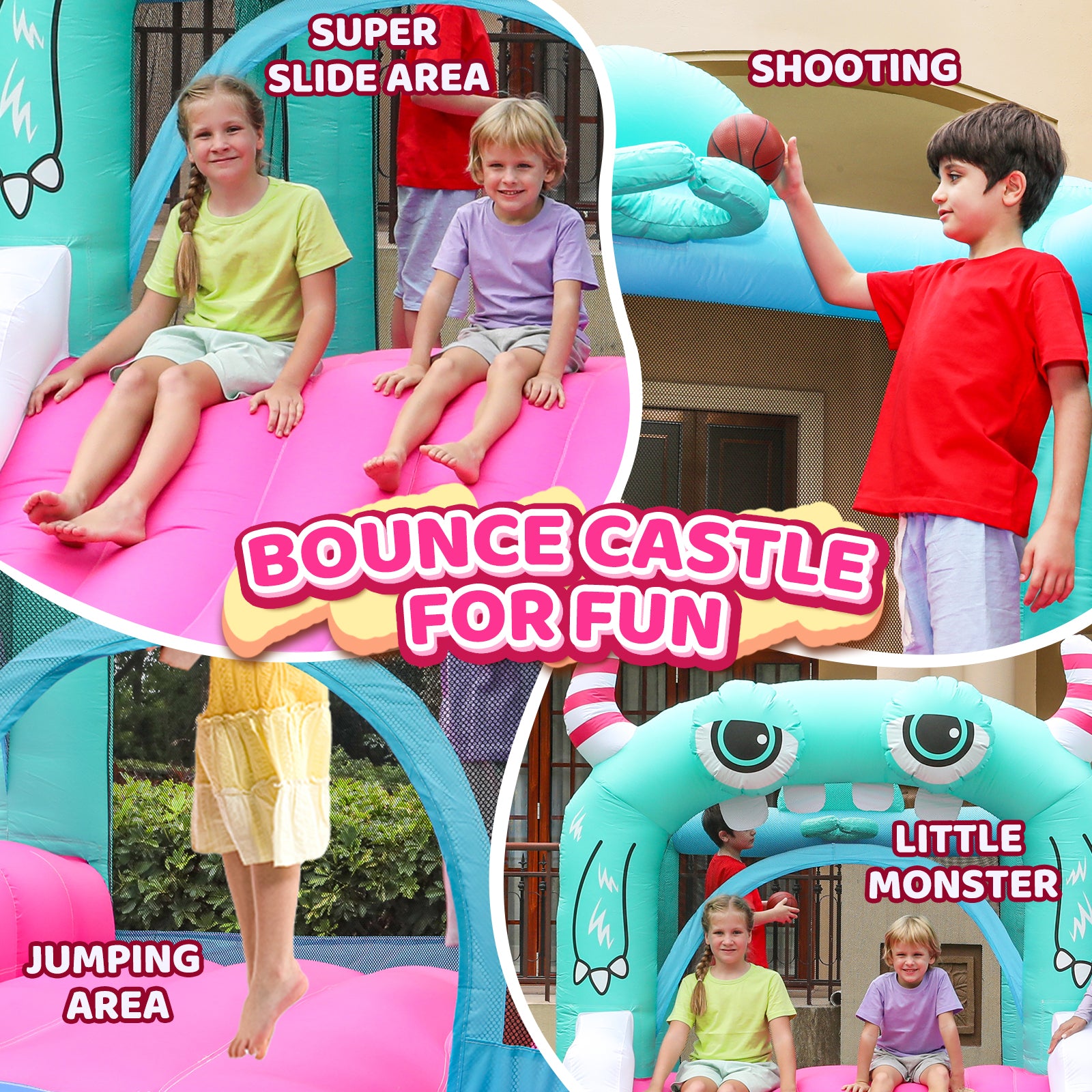Little Monsters Theme Bouncer