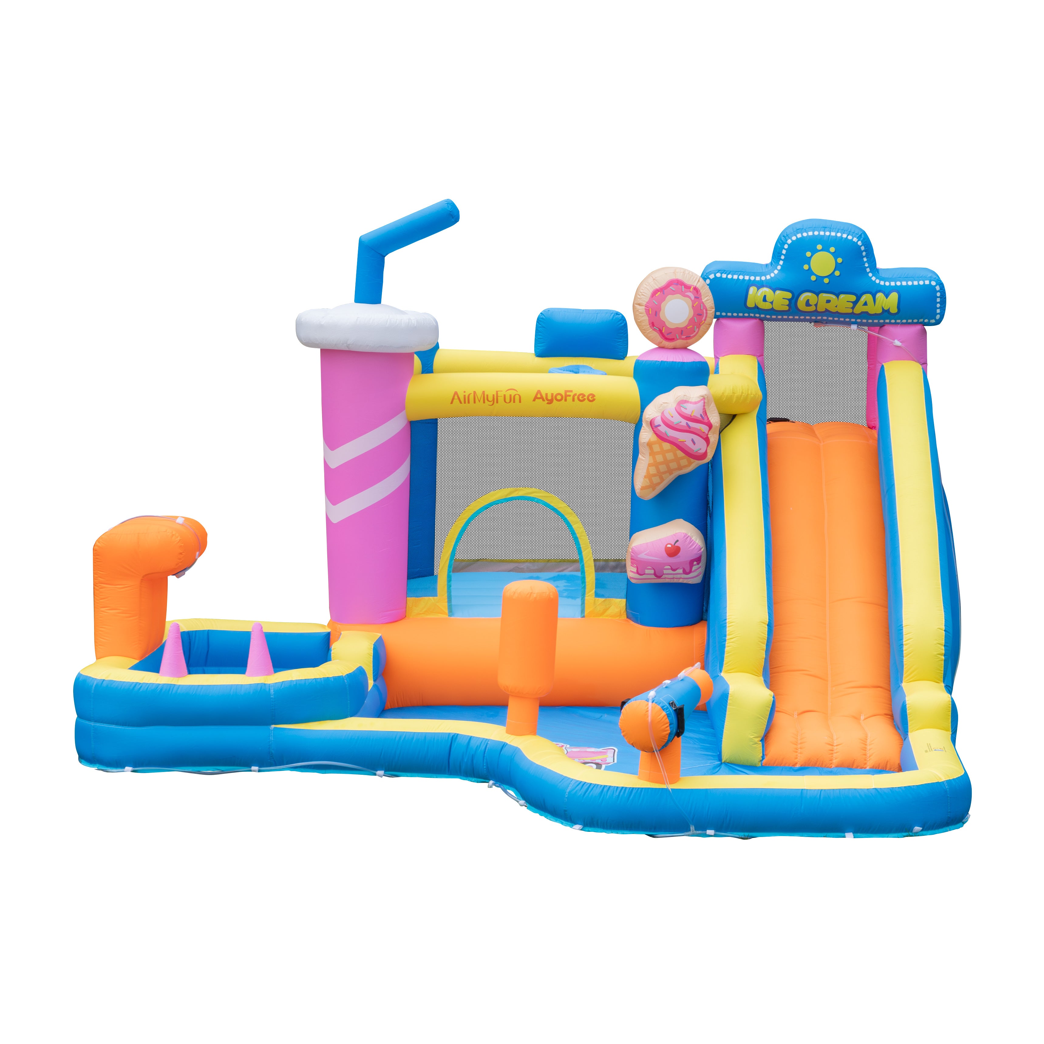 lce Cream Theme Water Slide