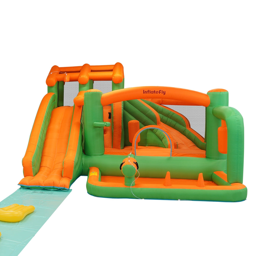 InflateFly Dual Slides Water Park