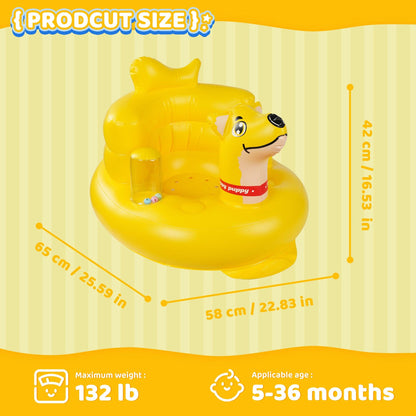 Puppy Inflatable Baby Seat