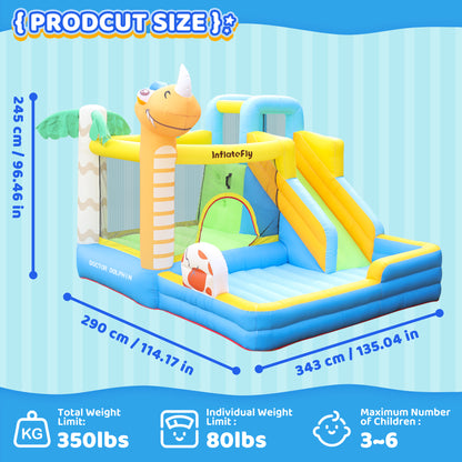 InflateFly Dinosaurs Bounce House
