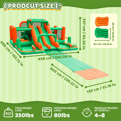 InflateFly Waterslide Water Park