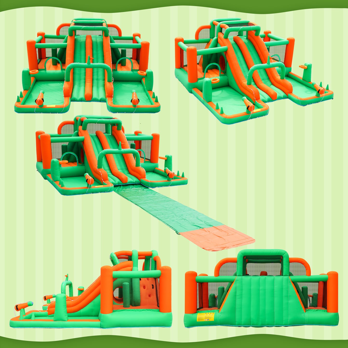 InflateFly Waterslide Water Park
