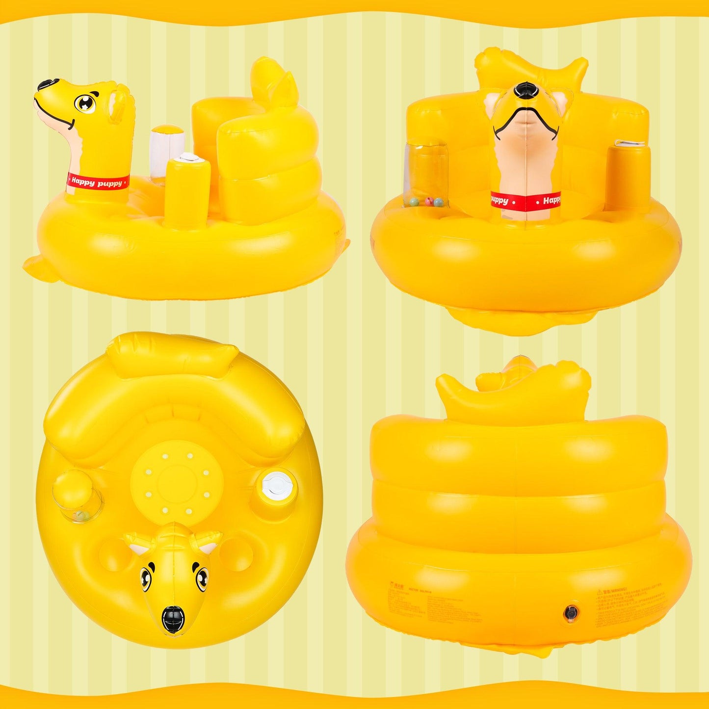 Puppy Inflatable Baby Seat