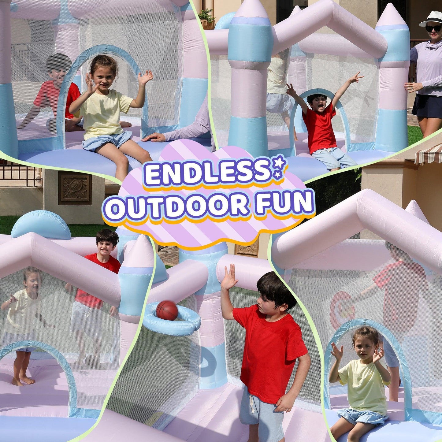 INFLATEFLY Dreamy Bounce House Ⅰ
