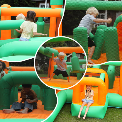 InflateFly Obstacle Bouncy Castle