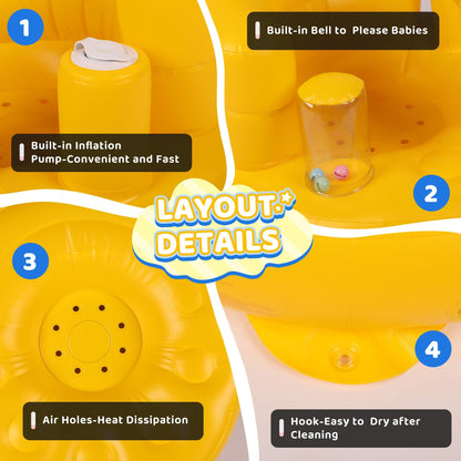Puppy Inflatable Baby Seat