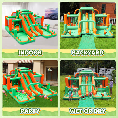 InflateFly Waterslide Water Park