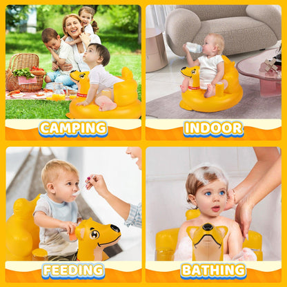 Puppy Inflatable Baby Seat