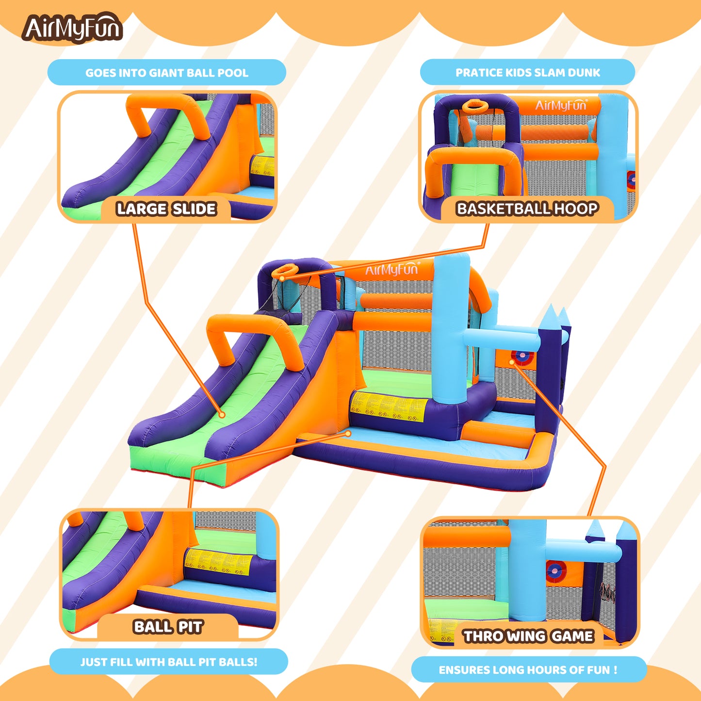 Classic Multi-Purpose Bounce House
