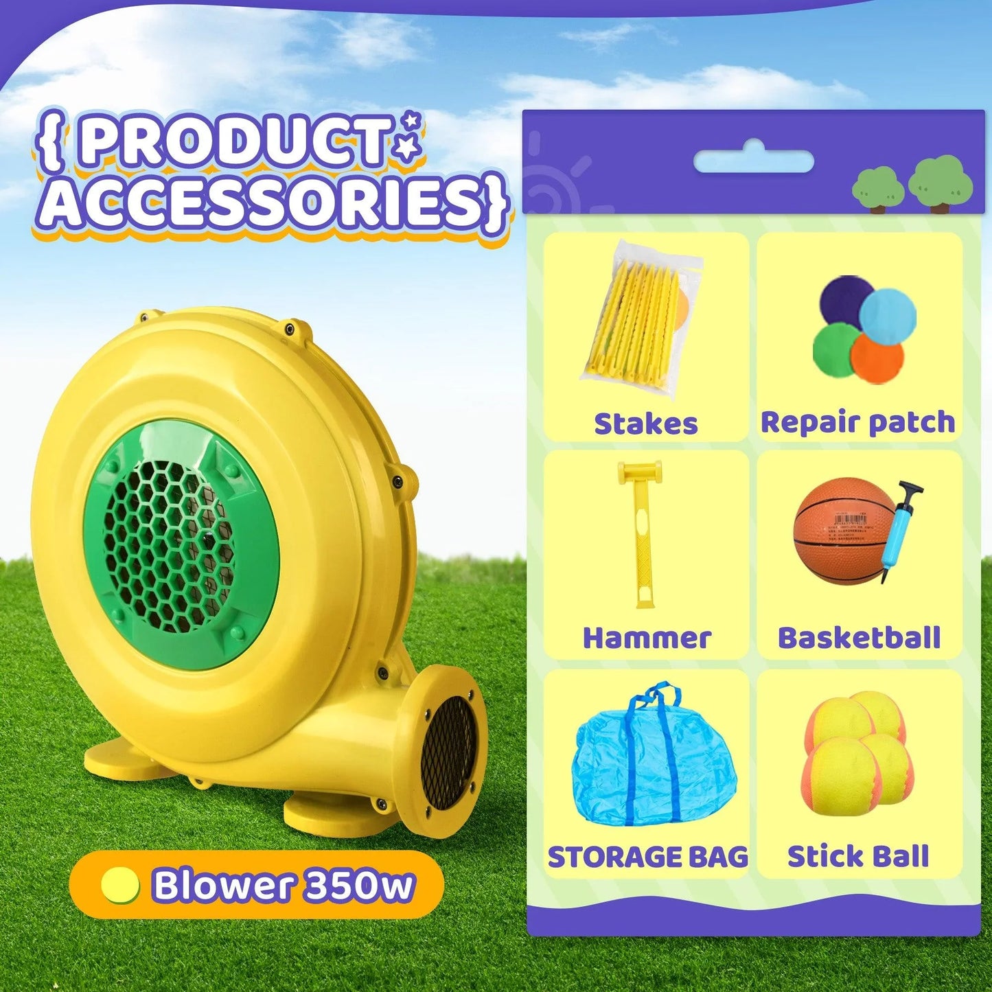 INFLATEFLY Dreamy Bounce House Ⅰ