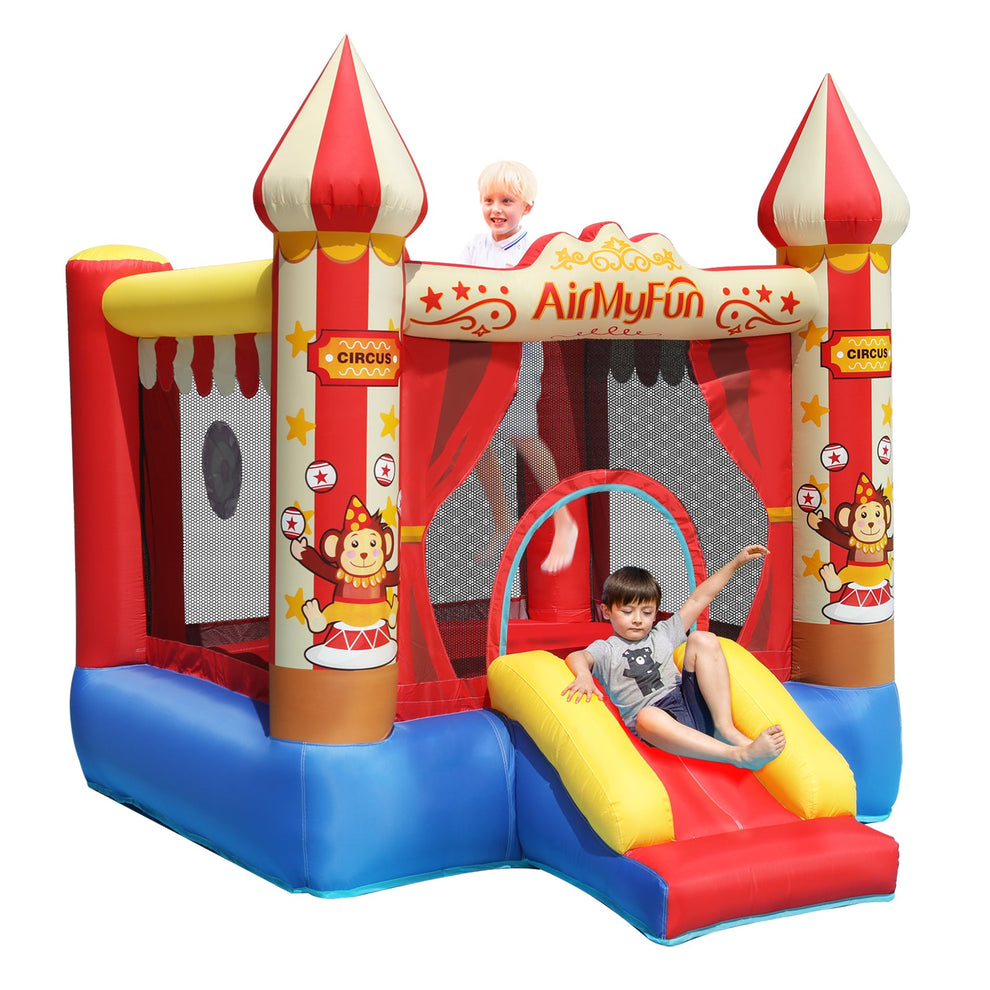 AirMyFun Small Inflatable Bounce House for Kids Outdoor & Indoor - Wet ...