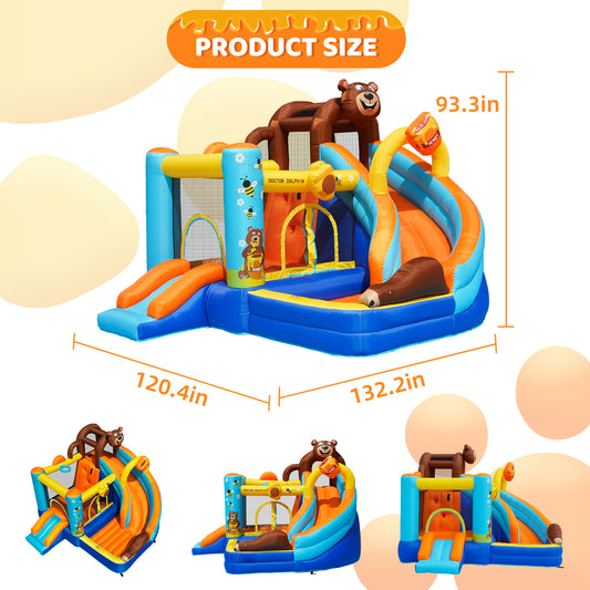 Honey Bear Theme Bounce House