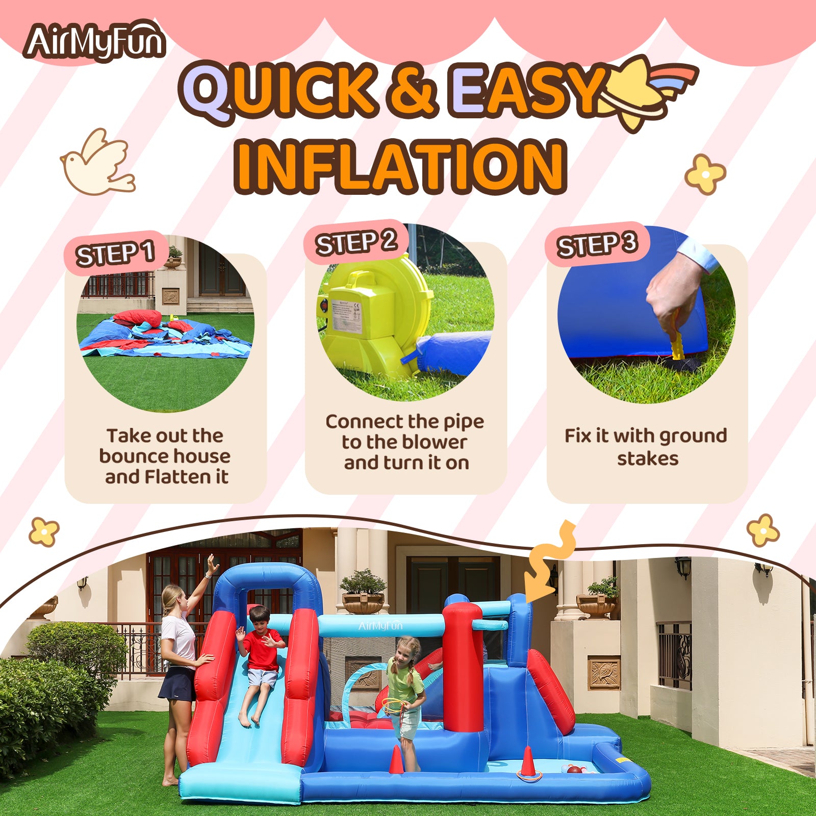 Multi-functional Bounce House