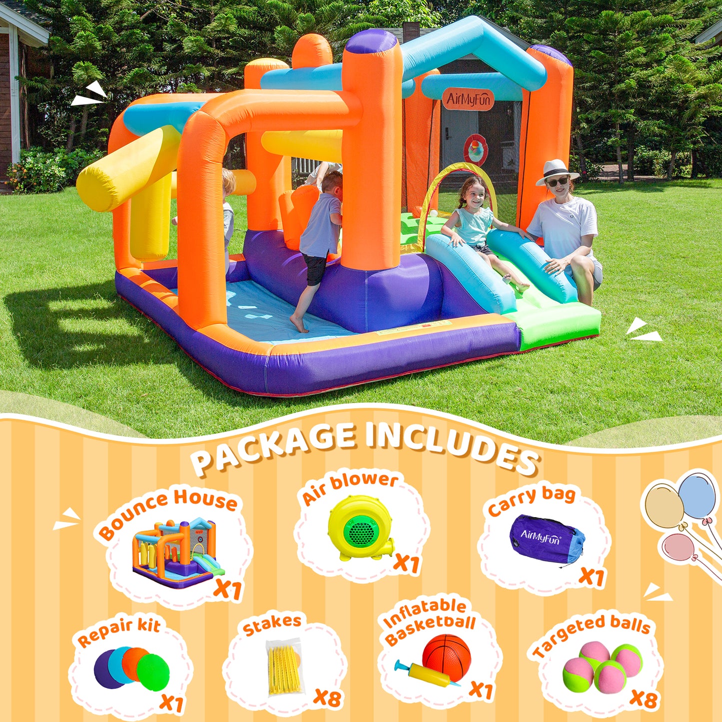 Obstacle Bounce Castle