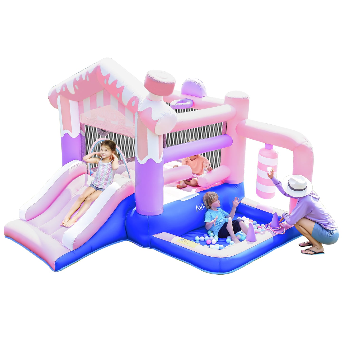 Pink Theme Bounce House