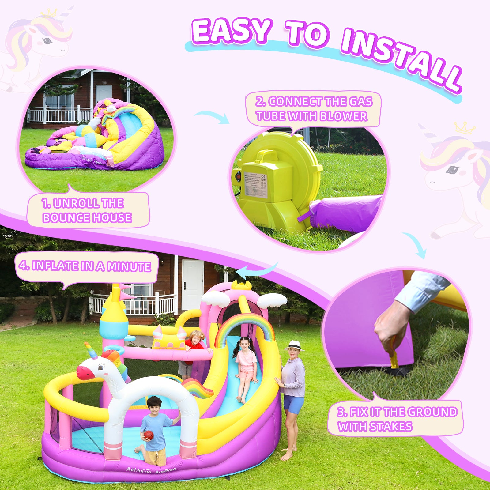 Unicorn Theme Bouncer