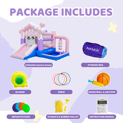 Pink Theme Bounce House