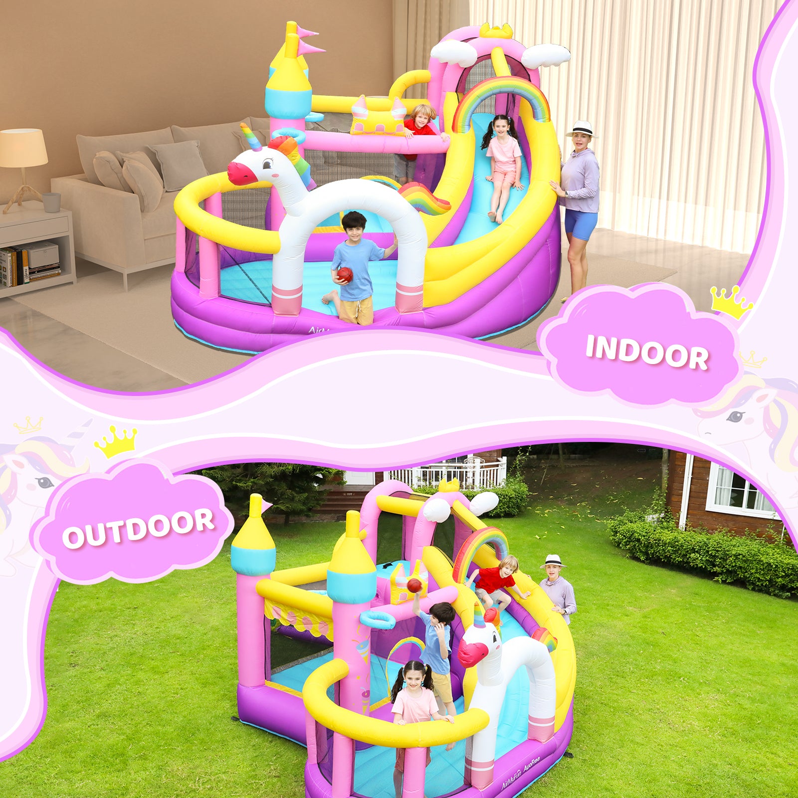 Unicorn Theme Bouncer