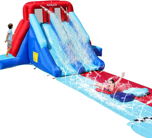 Double Slide Theme Water Slide