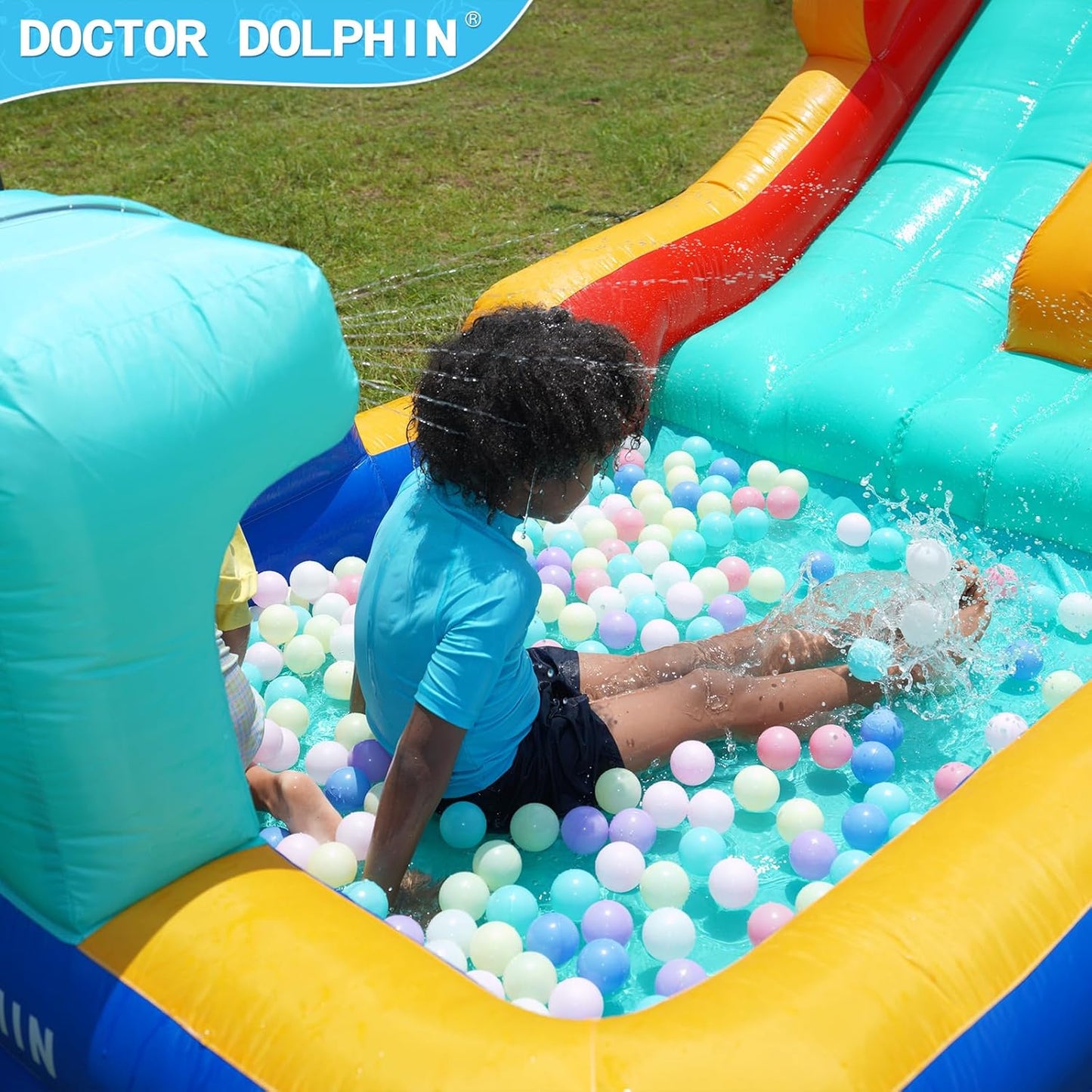Splash Double Slide Water Park