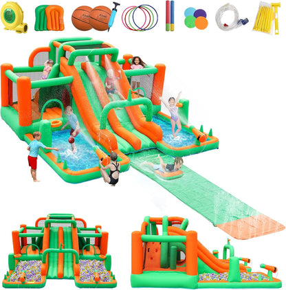 InflateFly Waterslide Water Park