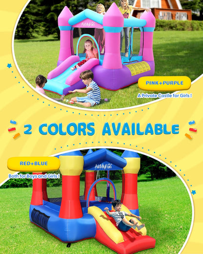 Red-blue Toddler Bounce House