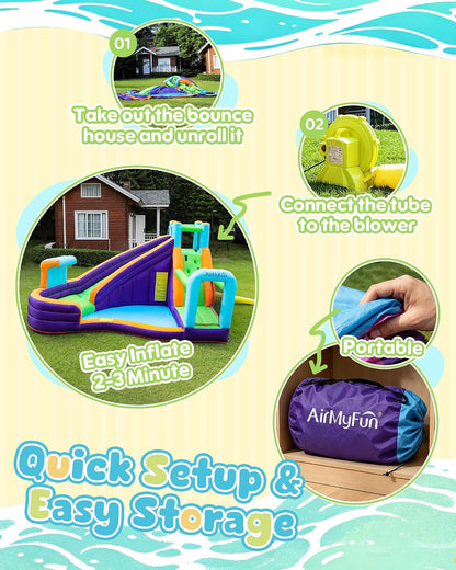 Inflatable Water Slide Bounce House