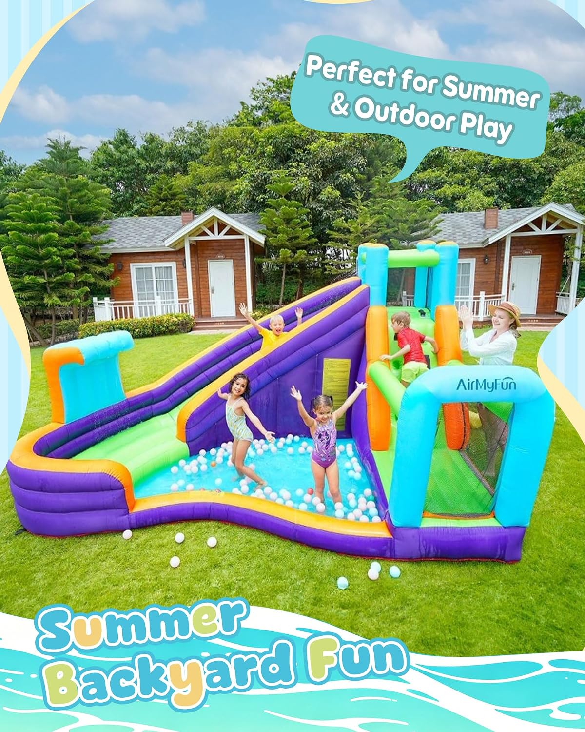 Inflatable Water Slide Bounce House