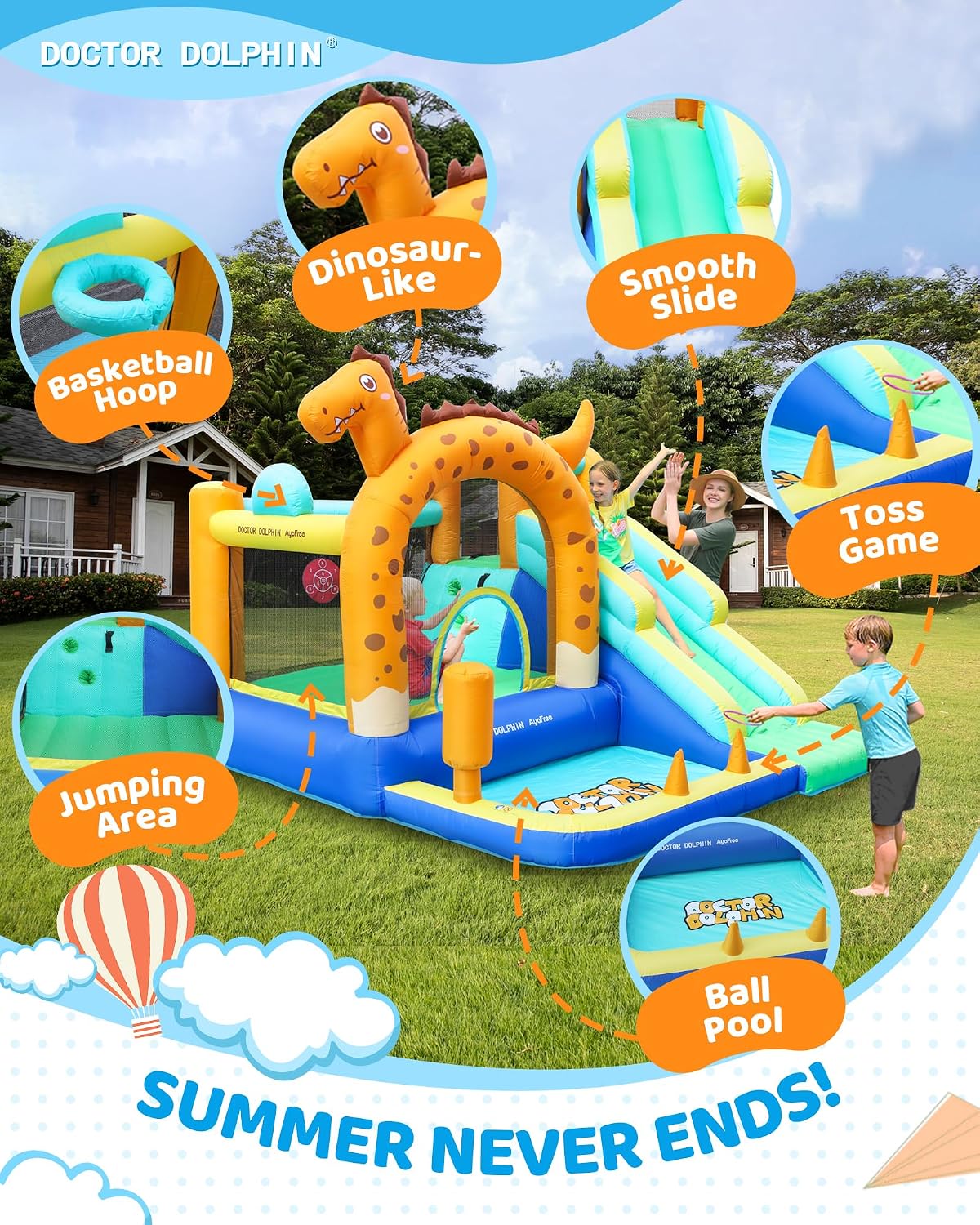 Dino Playland Bounce House