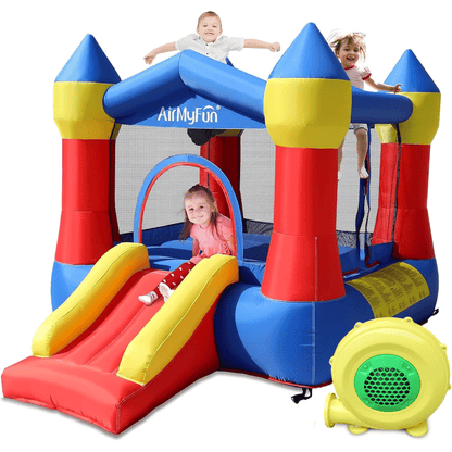 Pink Toddler Bounce House