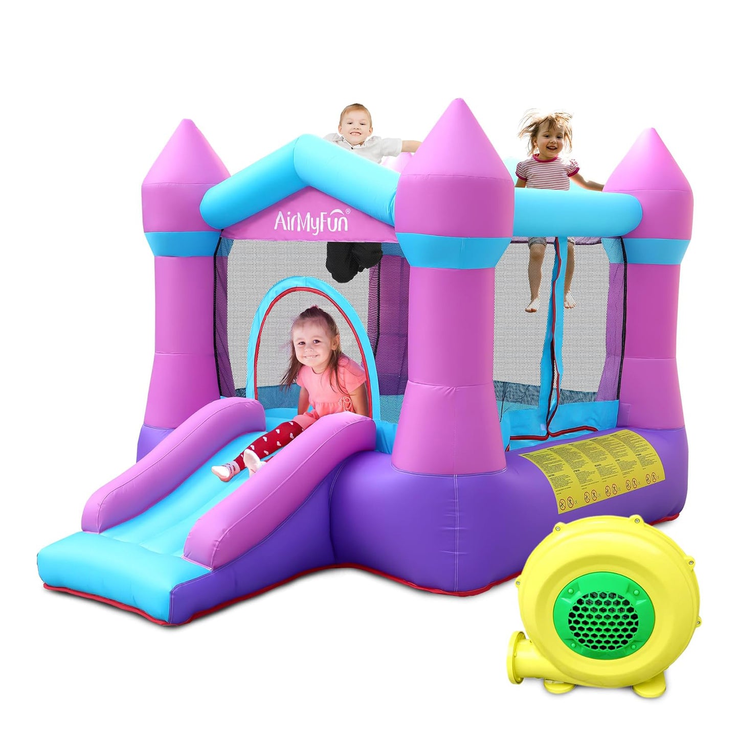 Pink Toddler Bounce House