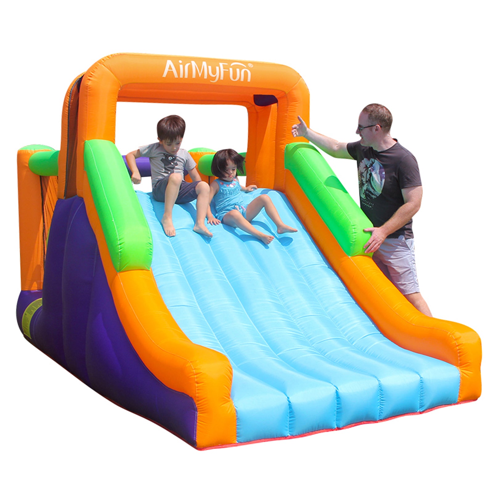 Wide Slide Bounce House