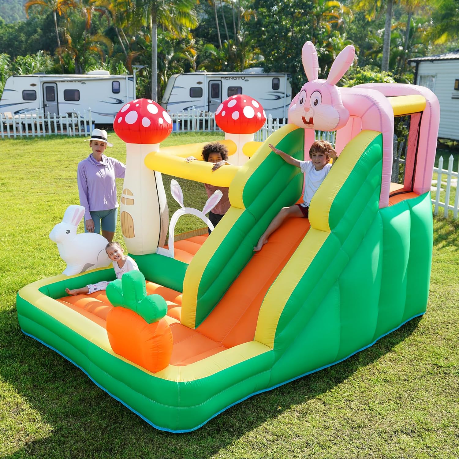 Bunny Theme Bounce House