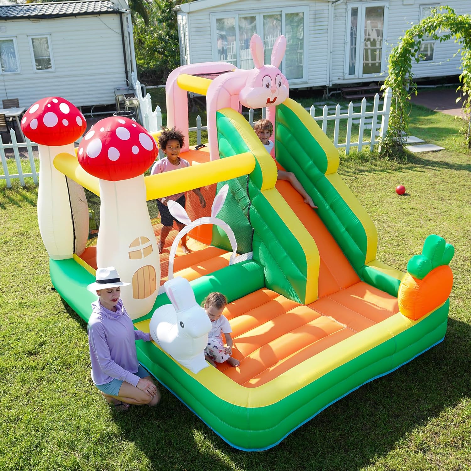 Bunny Theme Bounce House