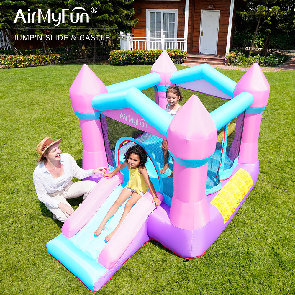 Pink Toddler Bounce House
