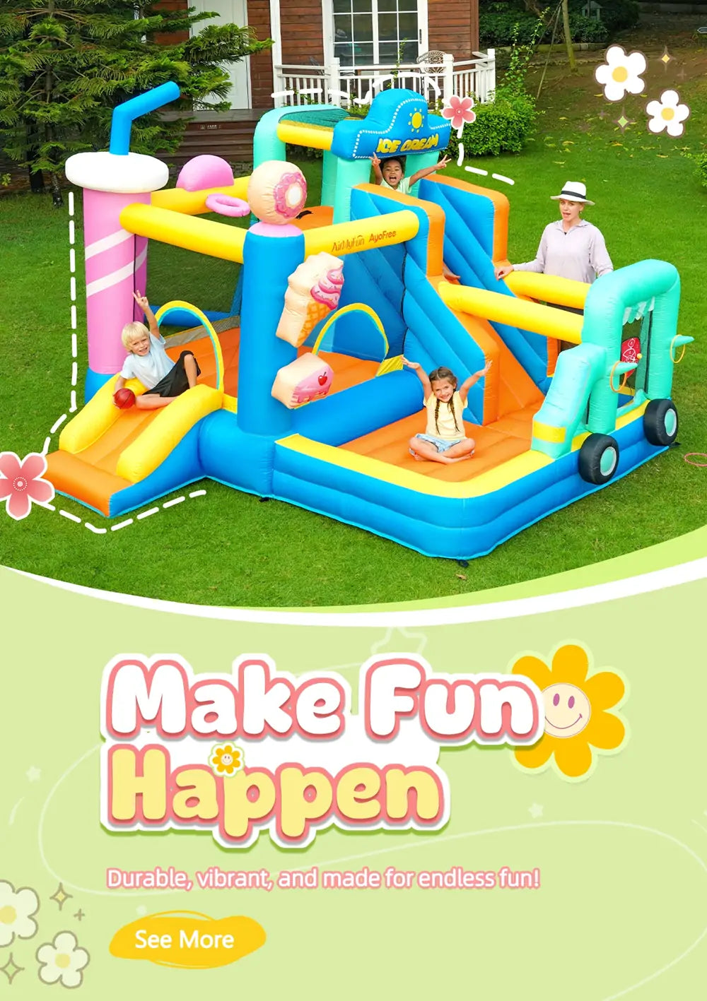 AirMyFun bounce house make fun happen